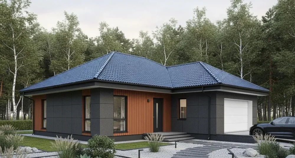 Проект Двухэтажный дом 14 на 15, 172 м2