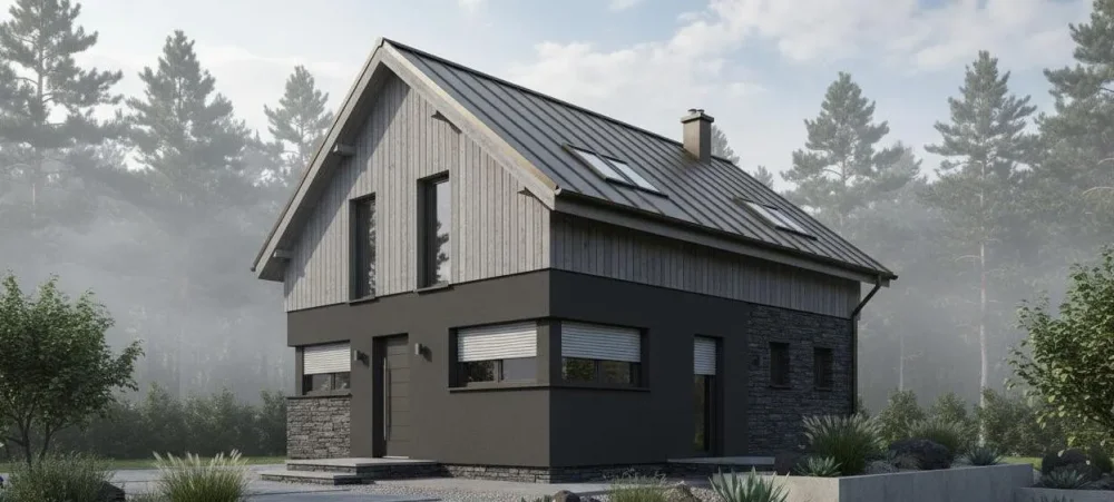 Проект Двухэтажный дом 10 на 14, 119 м2